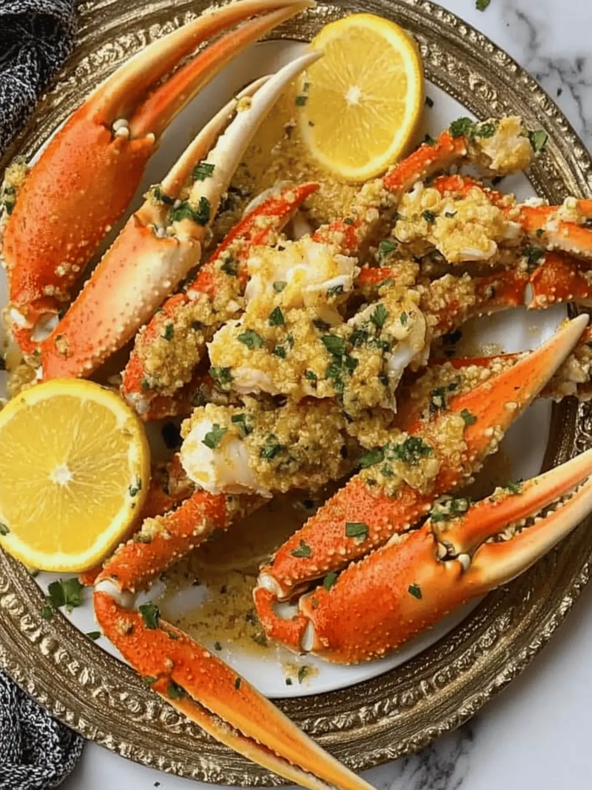 Butter Garlic Crab