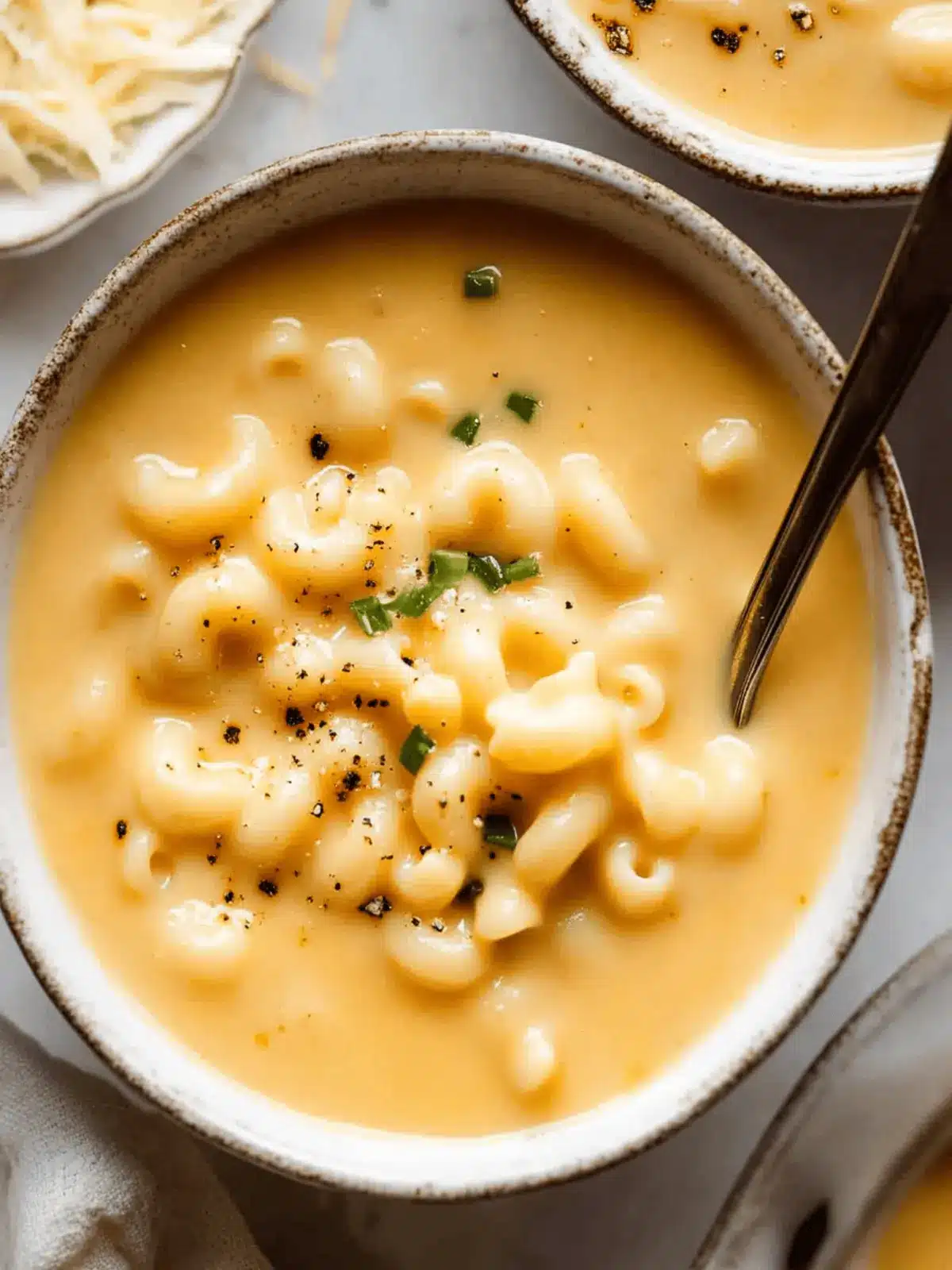 Creamy Mac and Cheese Soup for Cozy Nights In