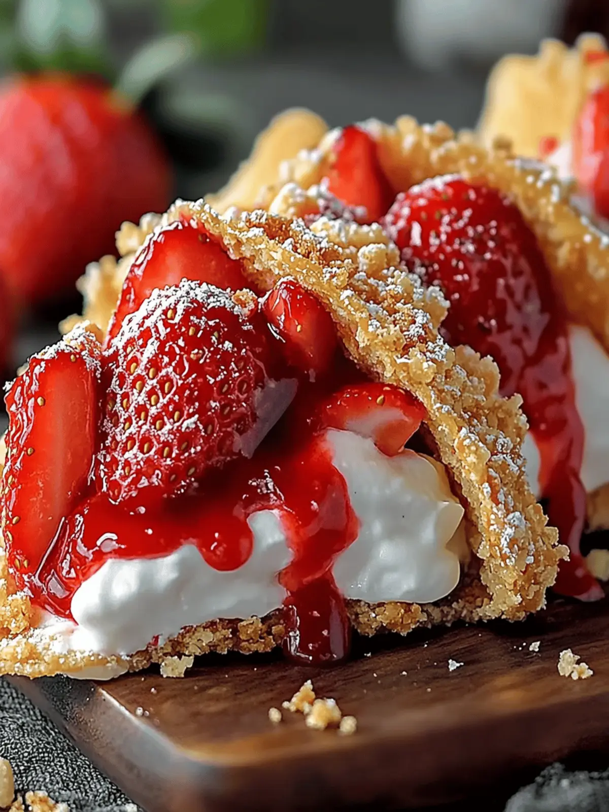 Strawberry Crunch Cheesecake Tacos That Wow at Every Party