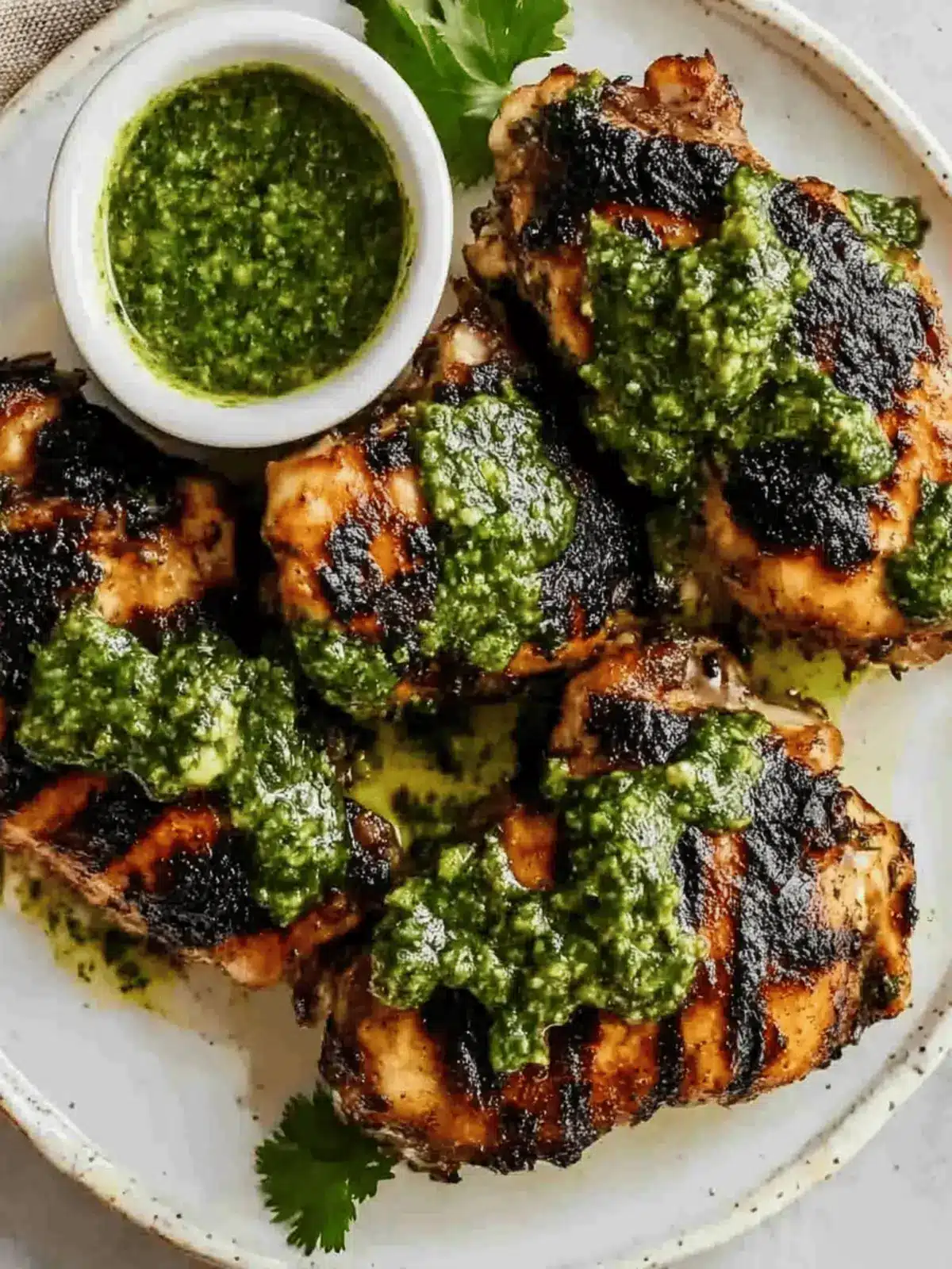 Chimichurri Chicken Thighs