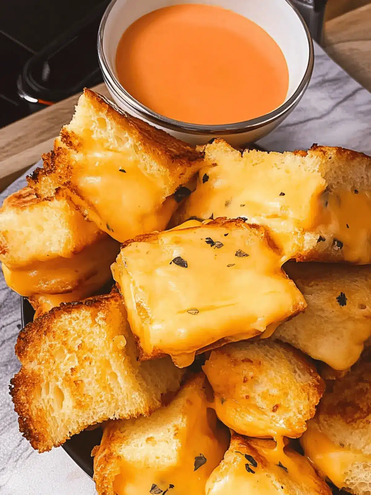 Hawaiian Roll Grilled Cheese