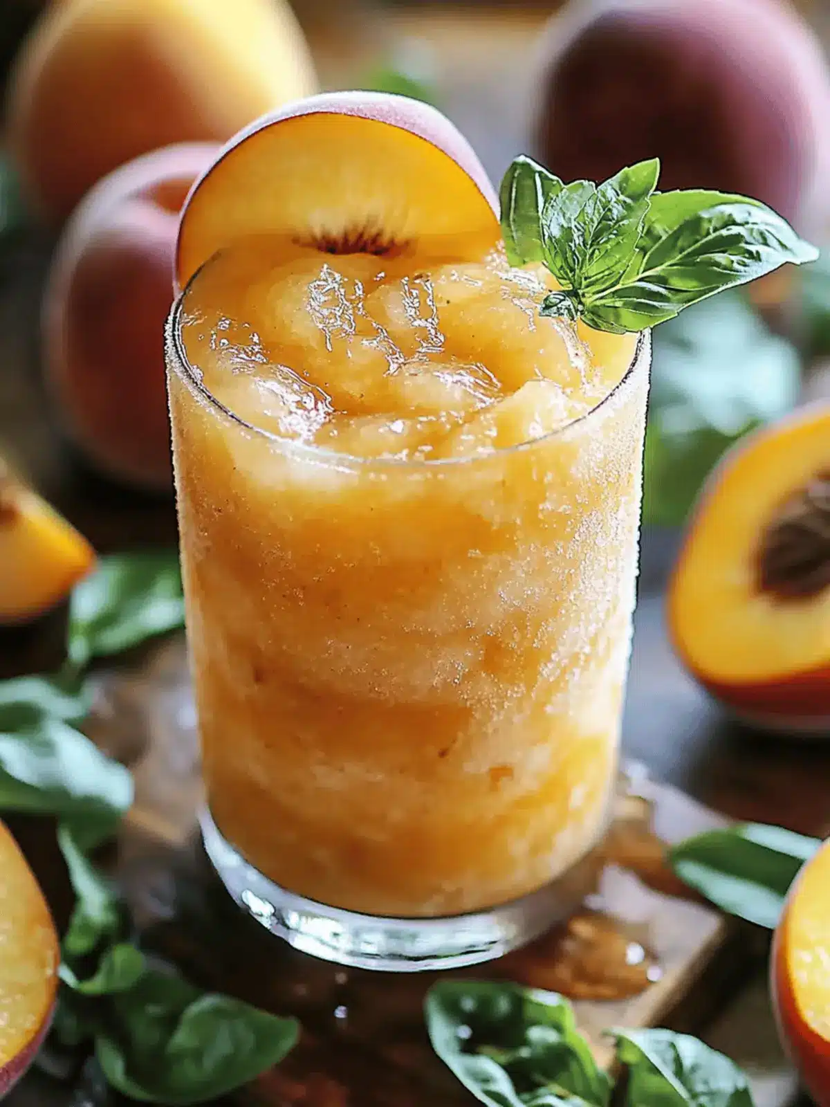 Frozen Peach Lemonade