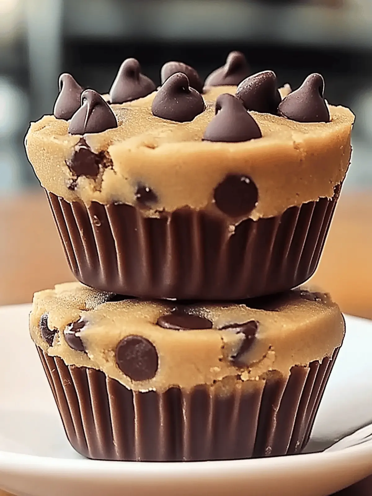 Peanut Butter Chocolate Chip Cookie Cups