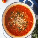 Tomato Soup and Rice