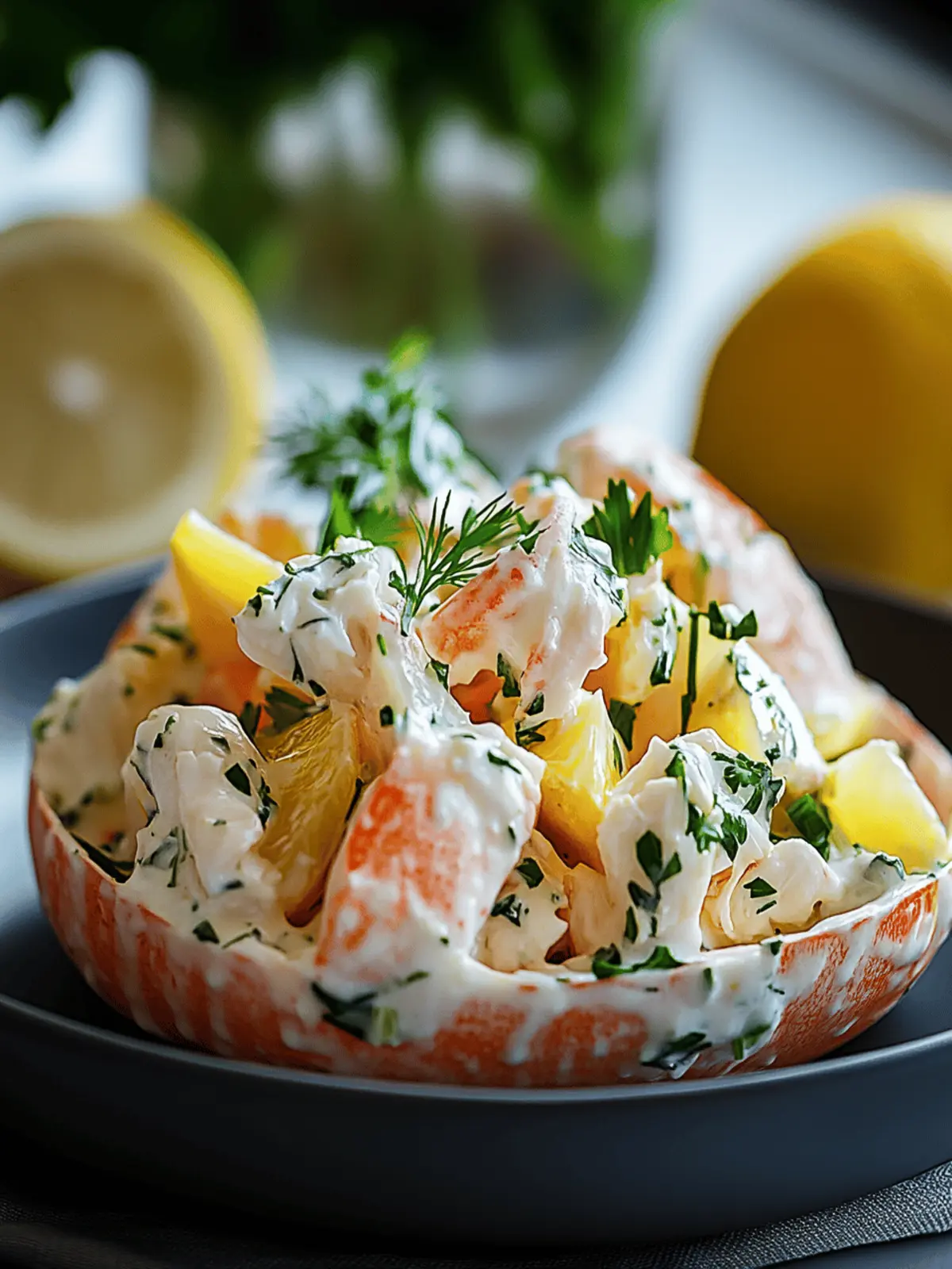 Fresh Crab Salad: A Creamy Delight for Every Gathering