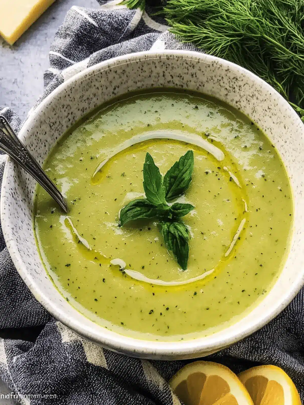 Creamy Zucchini Soup That's Simply Irresistible and Easy