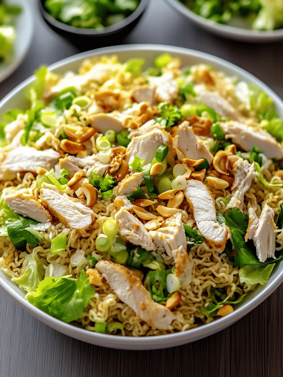 Ramen Chinese Chicken Salad
