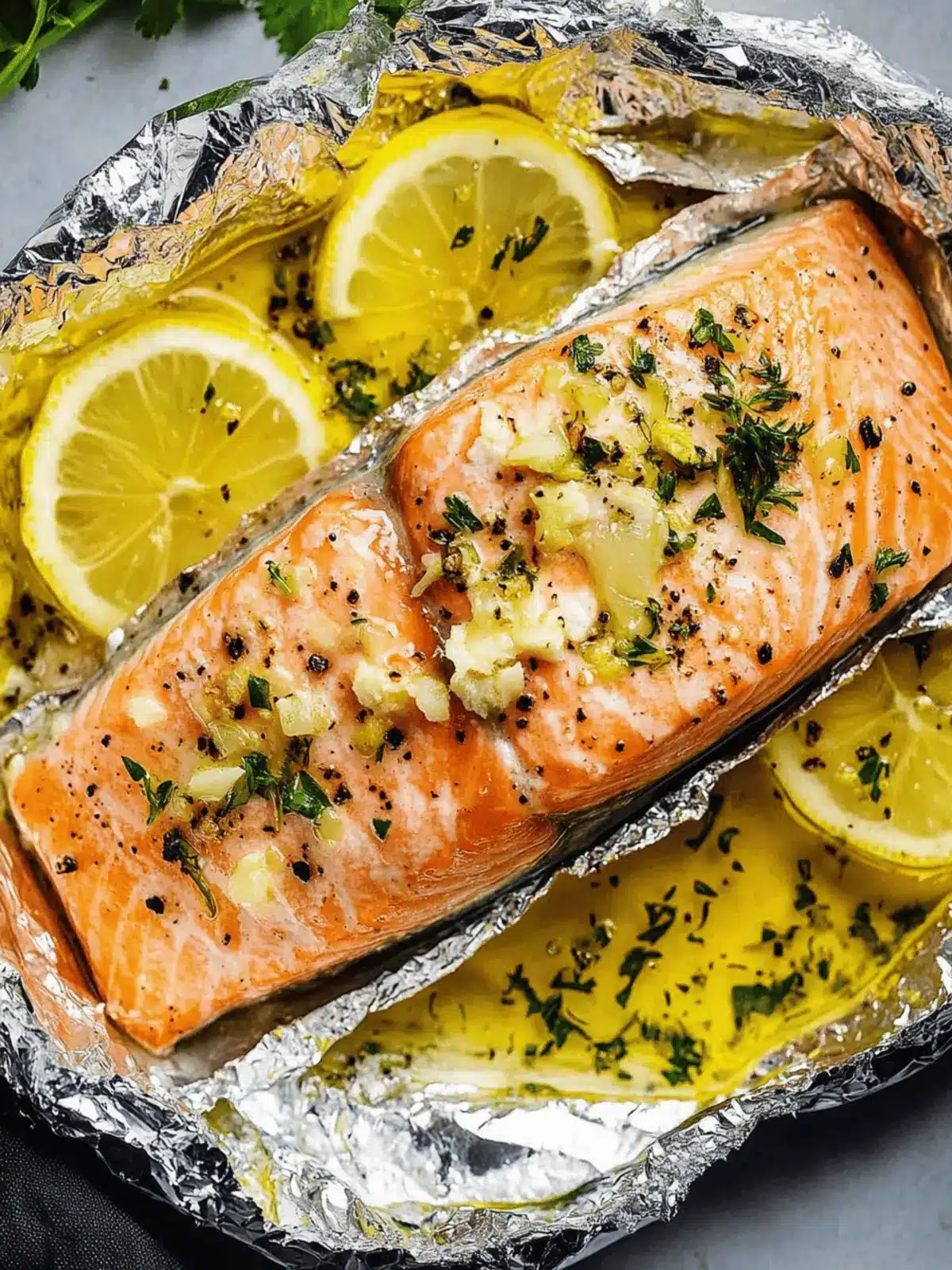 Salmon Foil Packets