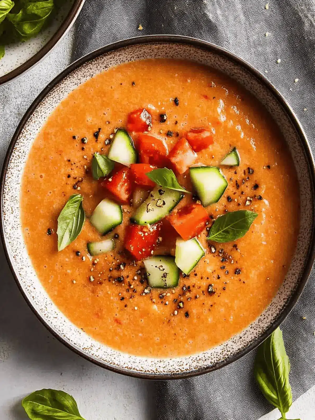 Classic Spanish Cold Gazpacho
