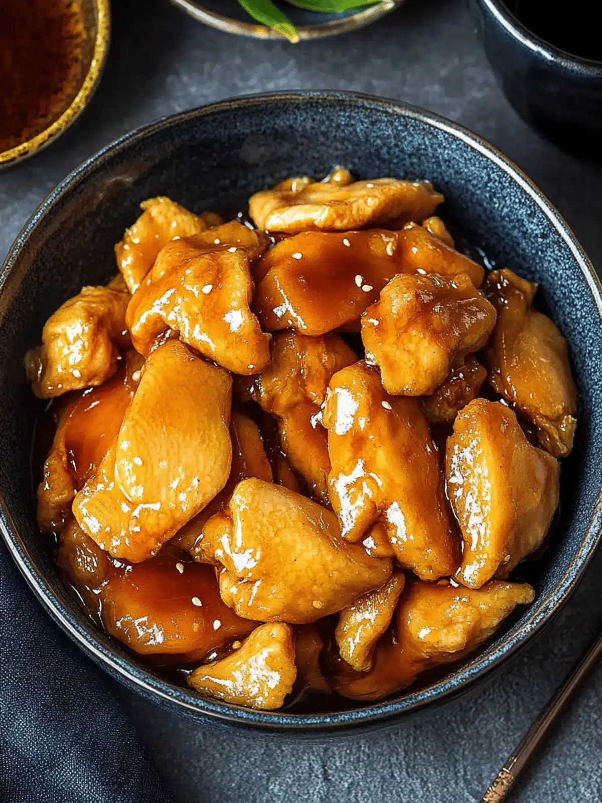 Chinese Ginger And Sesame Oil Chicken