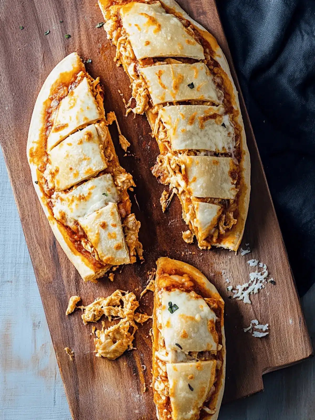 Chicken Parmesan Calzone