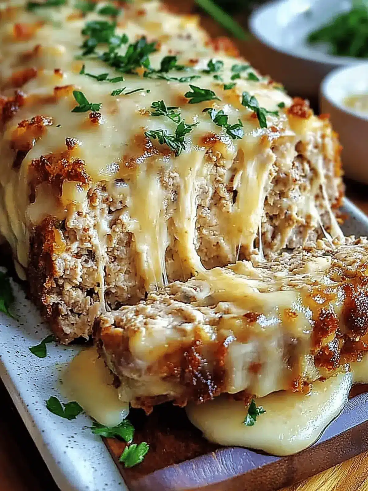 Chicken Cordon Bleu Meatloaf