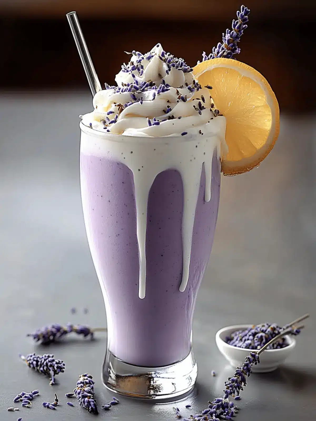 Earl Grey Lavender Milkshake