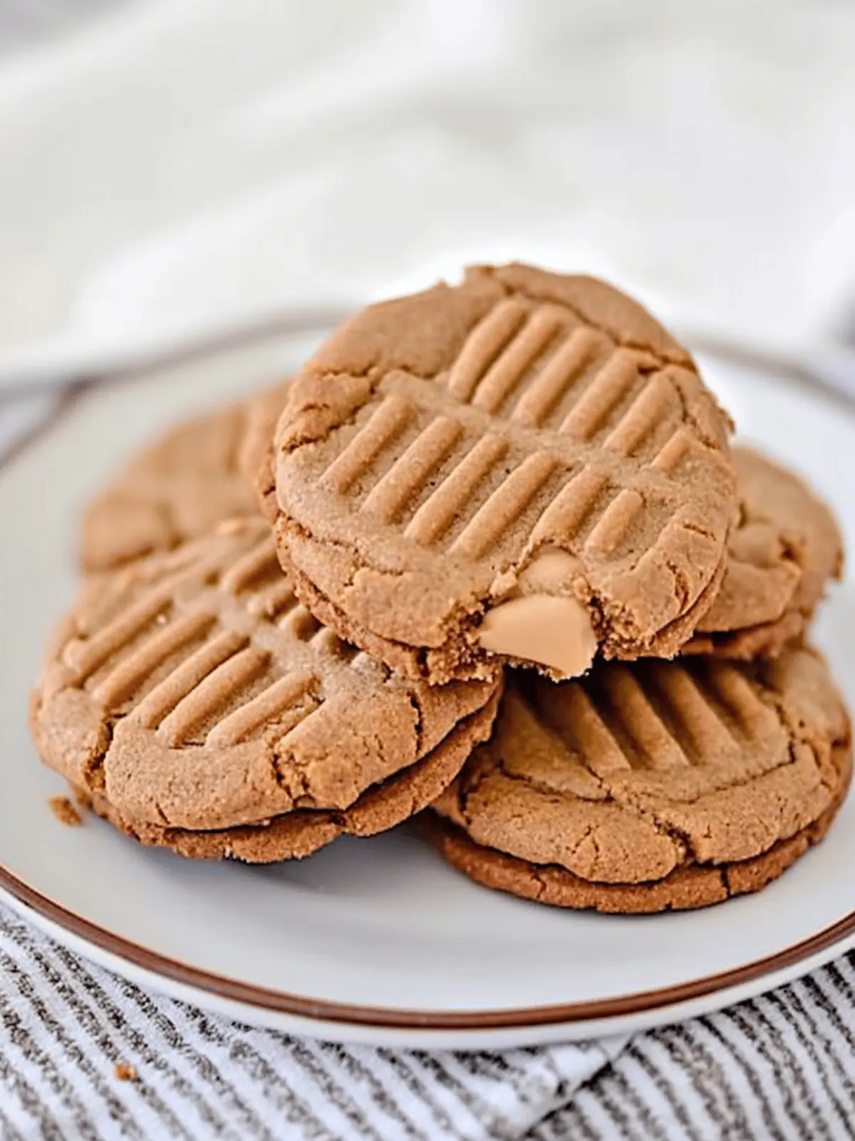 Nutter Butter Keto Cookies