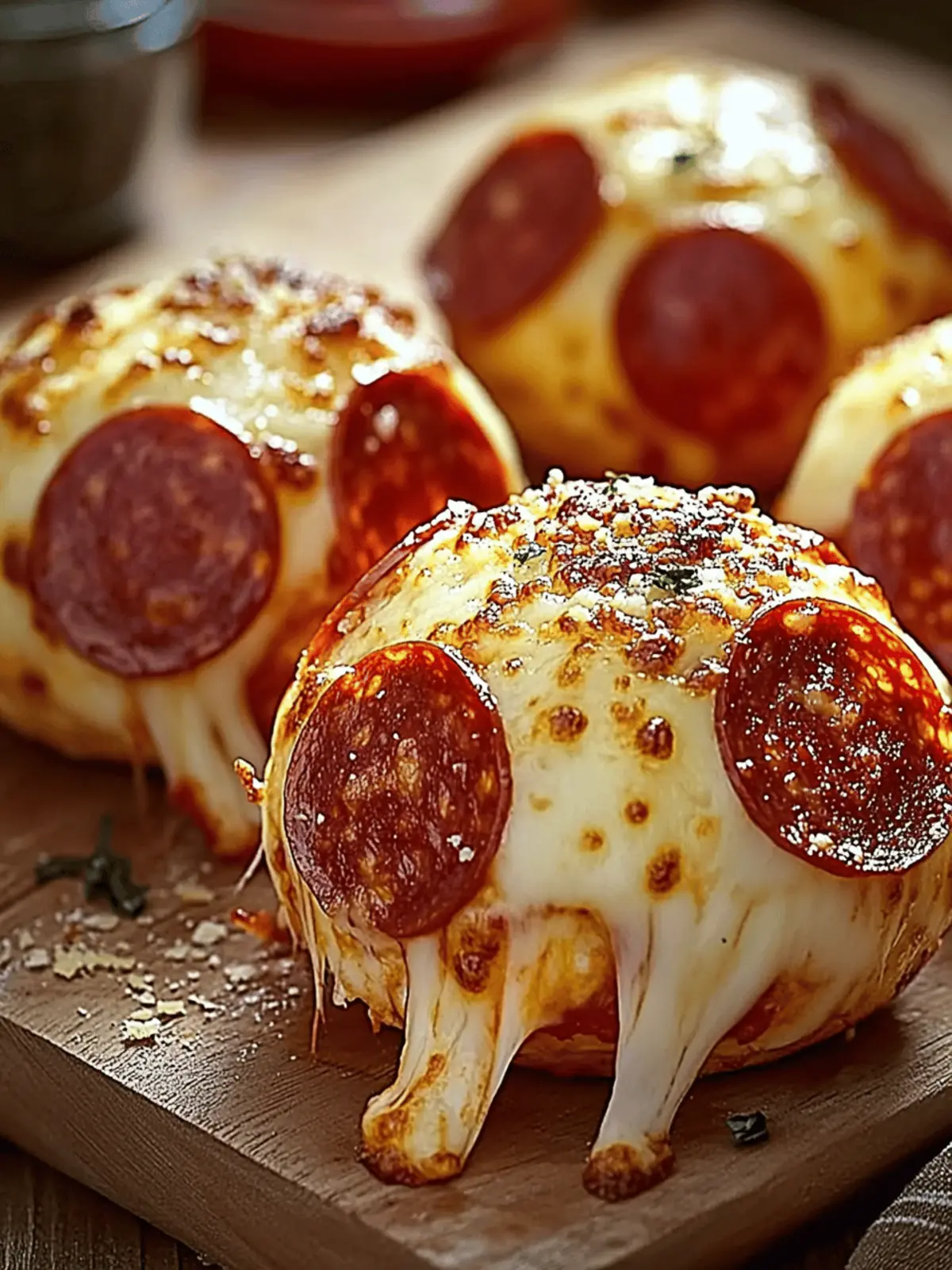 Pepperoni Pizza Bombs: Quick Bites Everyone Will Love