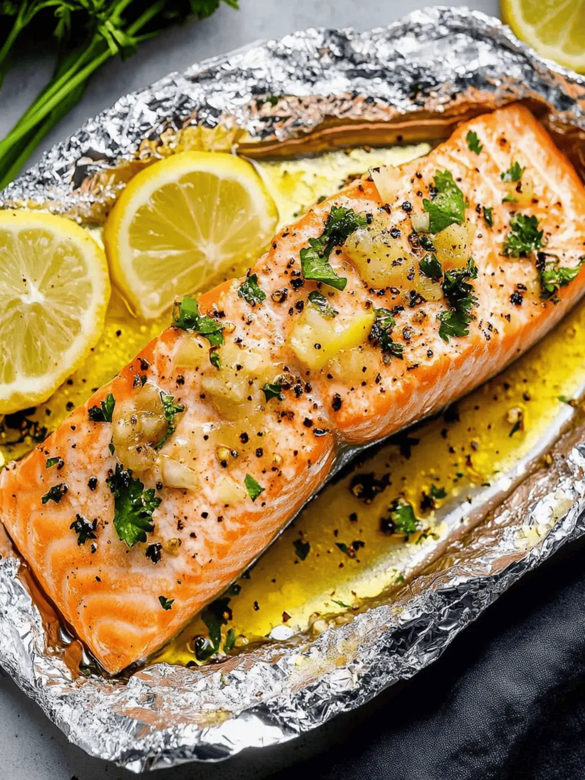 Salmon Foil Packets