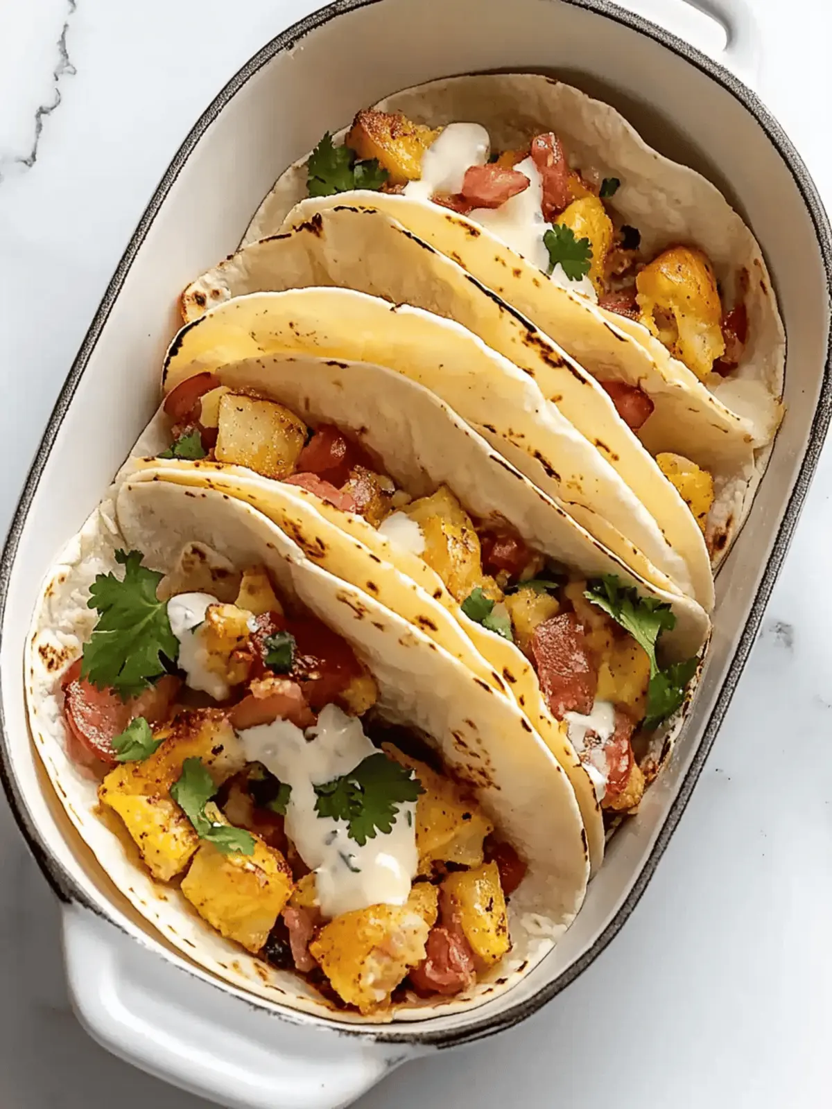 Baked Breakfast Tacos