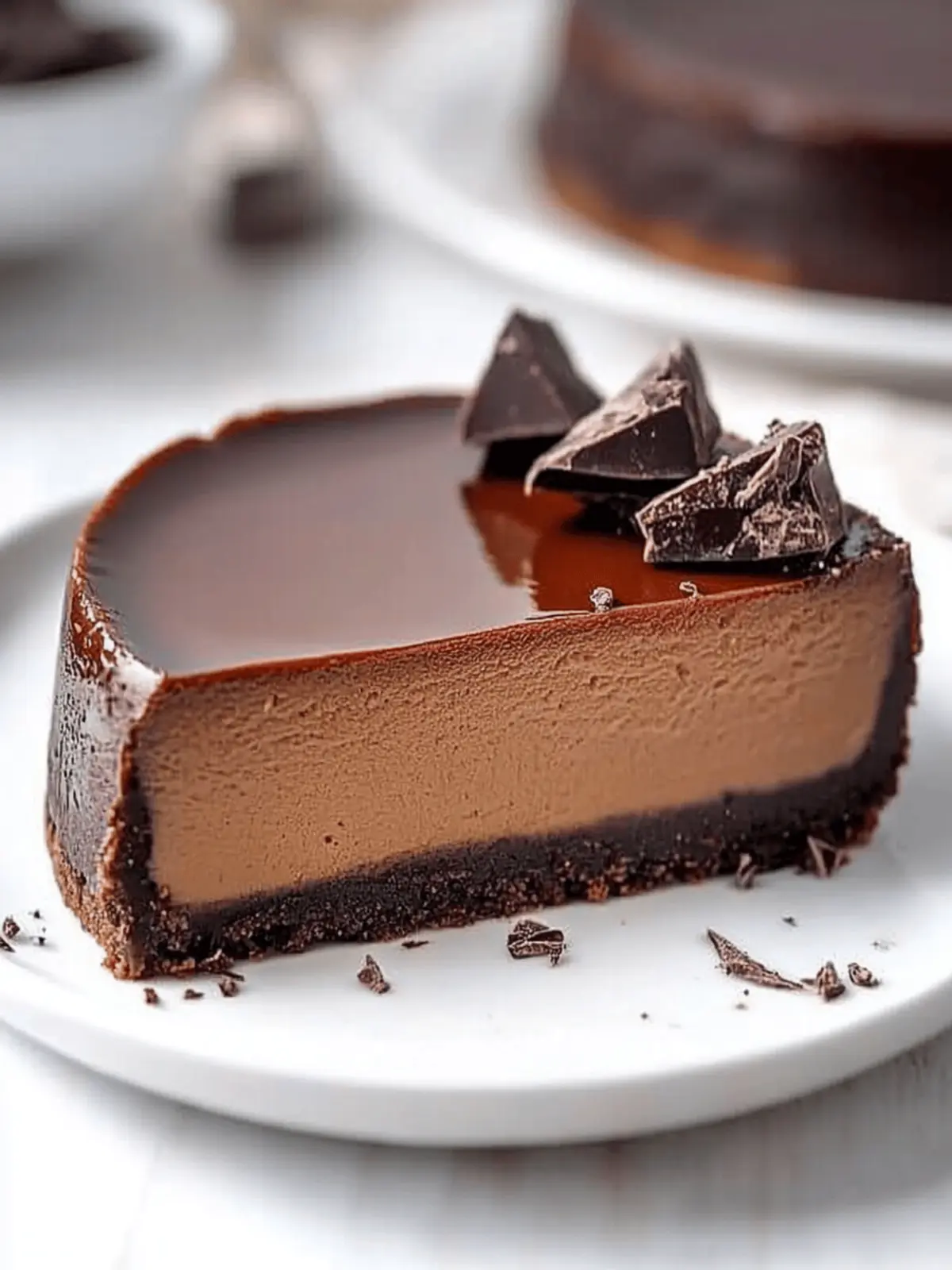 French Chocolate Flan