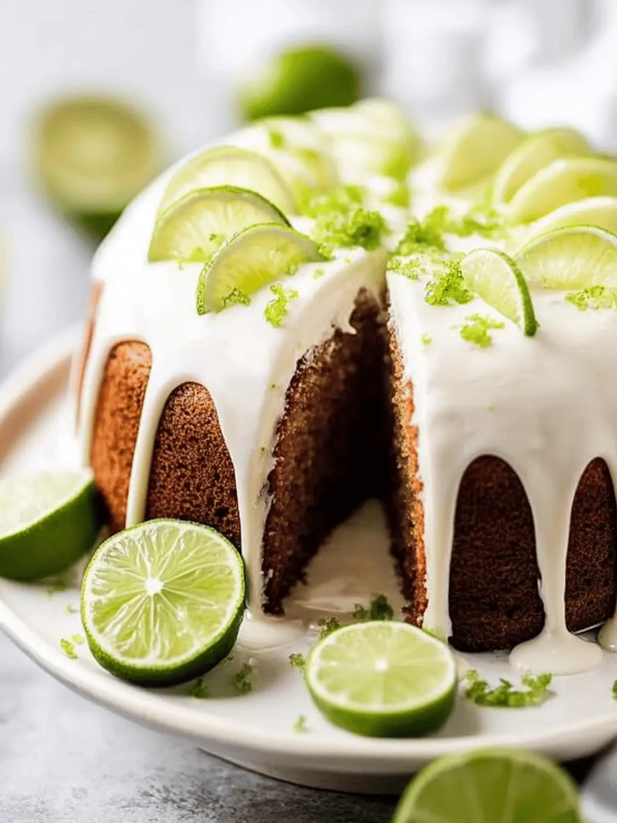 Key Lime Cake
