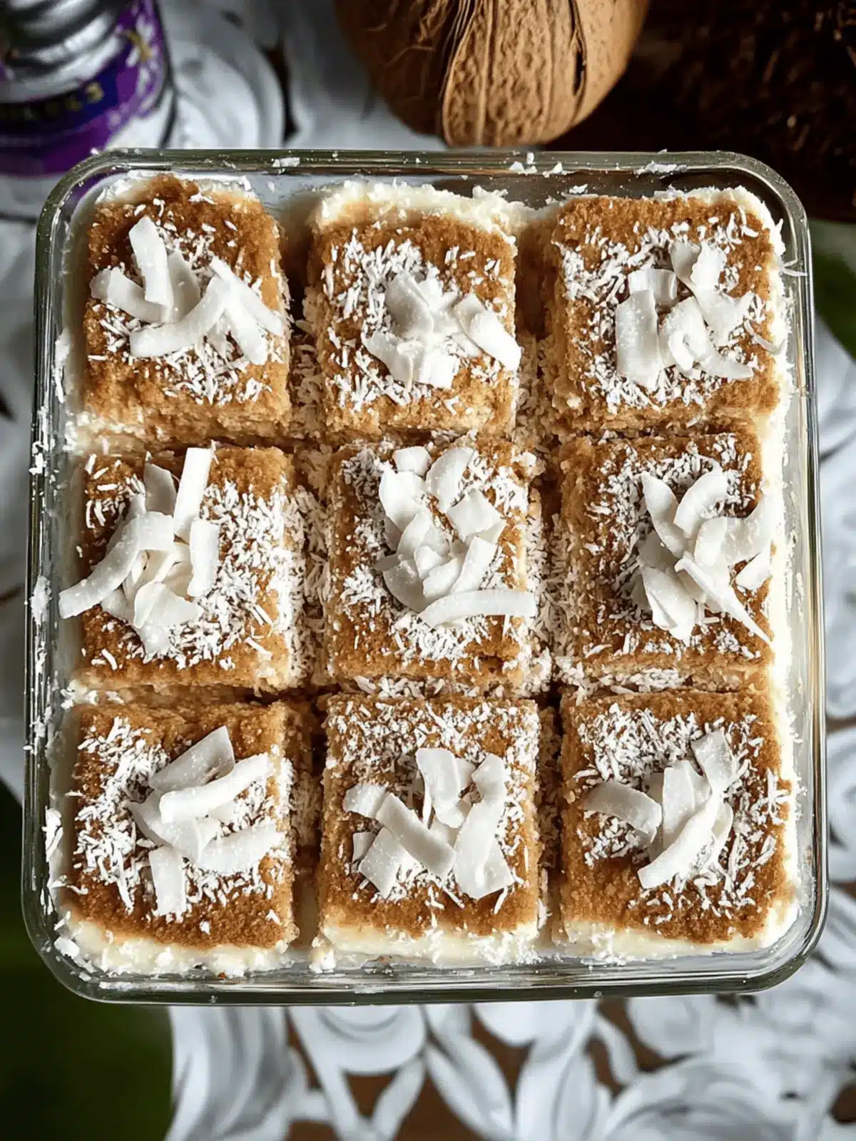 Coconut Rum (Coquito) Tiramisu