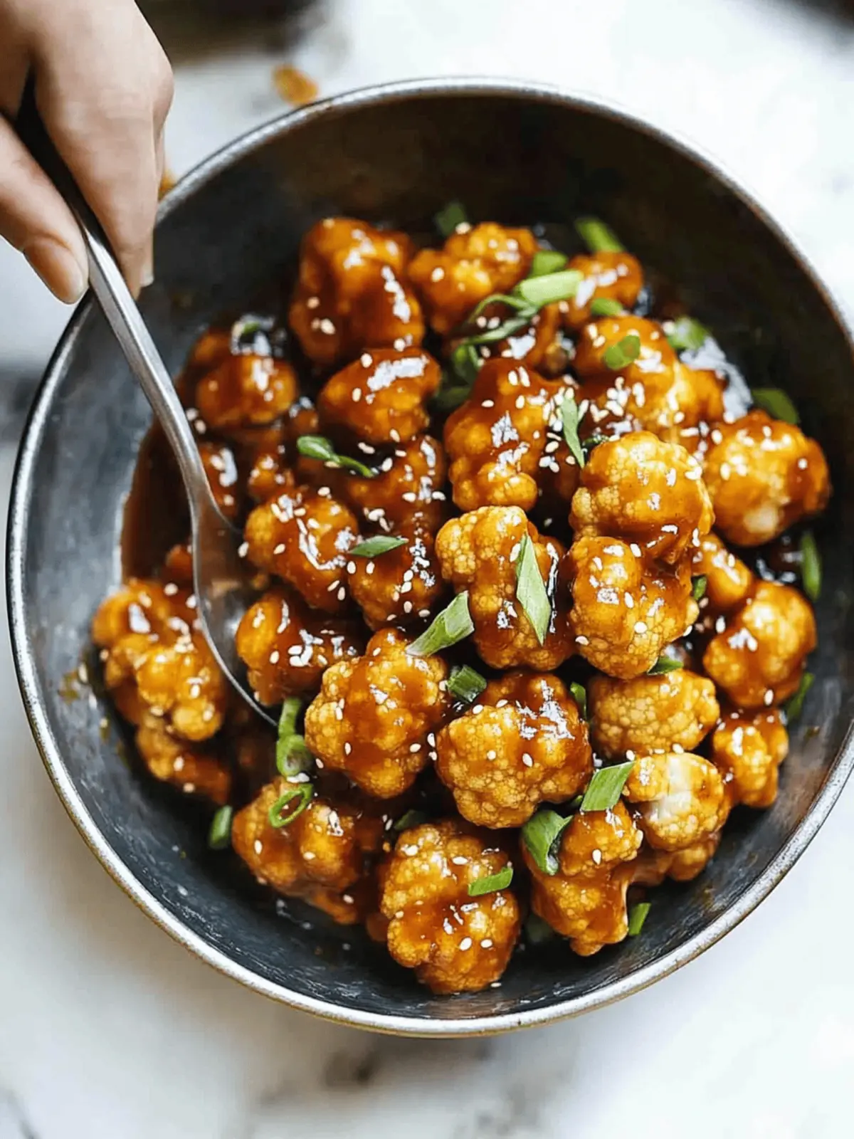 General Tso’s Cauliflower