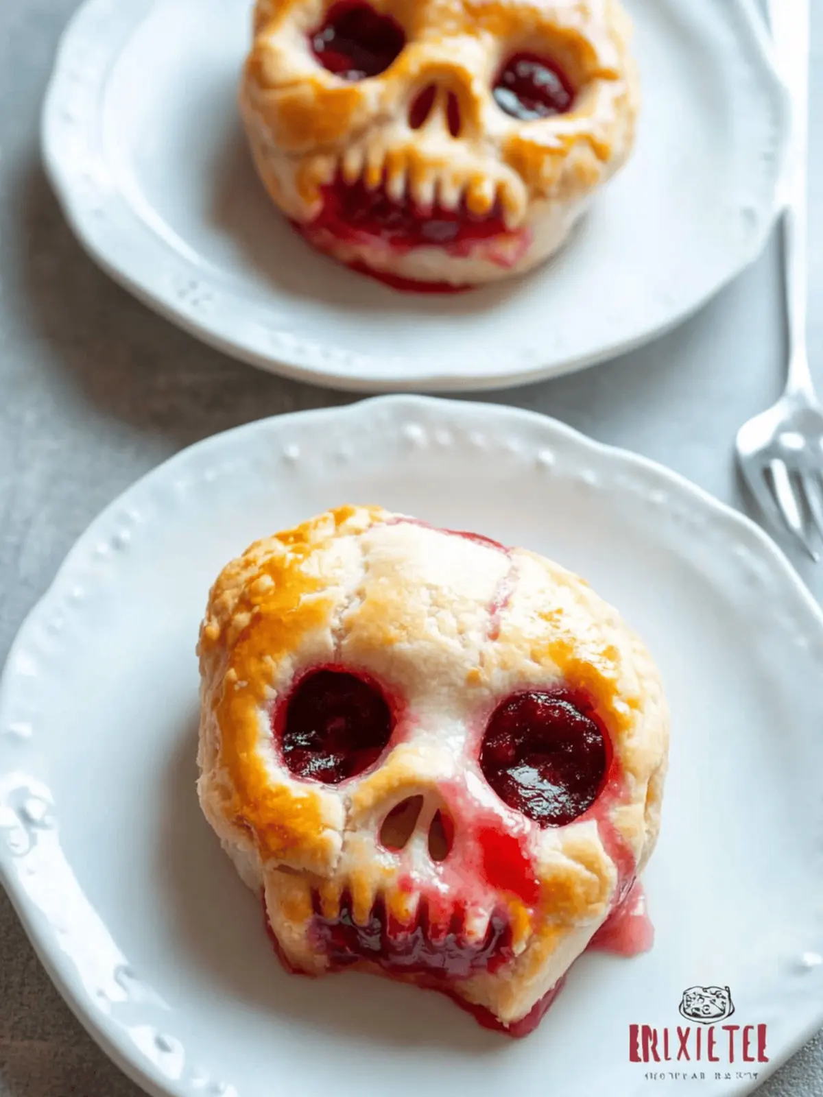 Skull Cherry Pies