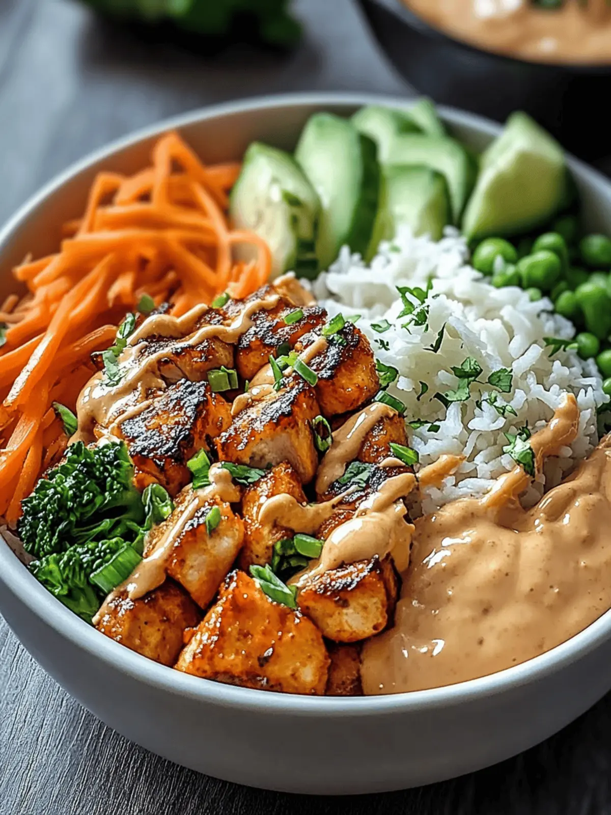Bang Bang Chicken Bowl