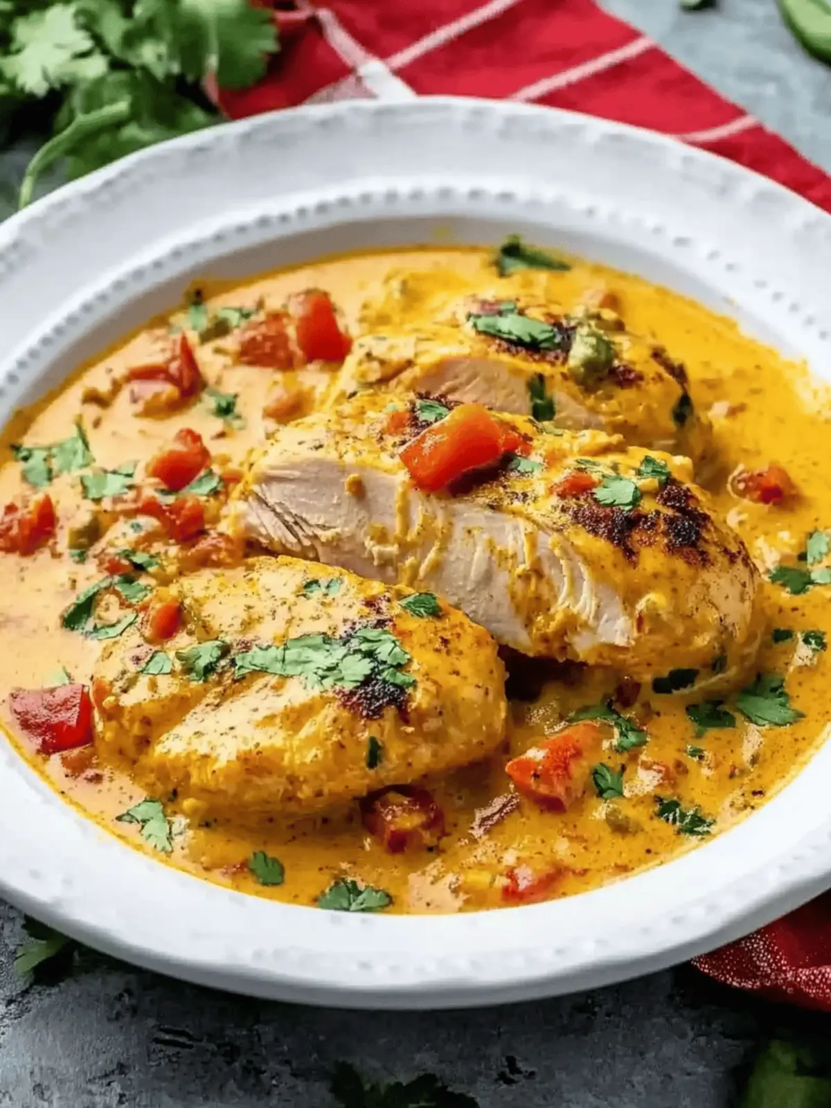 Spicy Brazilian Coconut Chicken