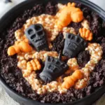 Graveyard Dip (Halloween Brownie Batter Dip)