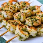 Pesto Grilled Shrimp