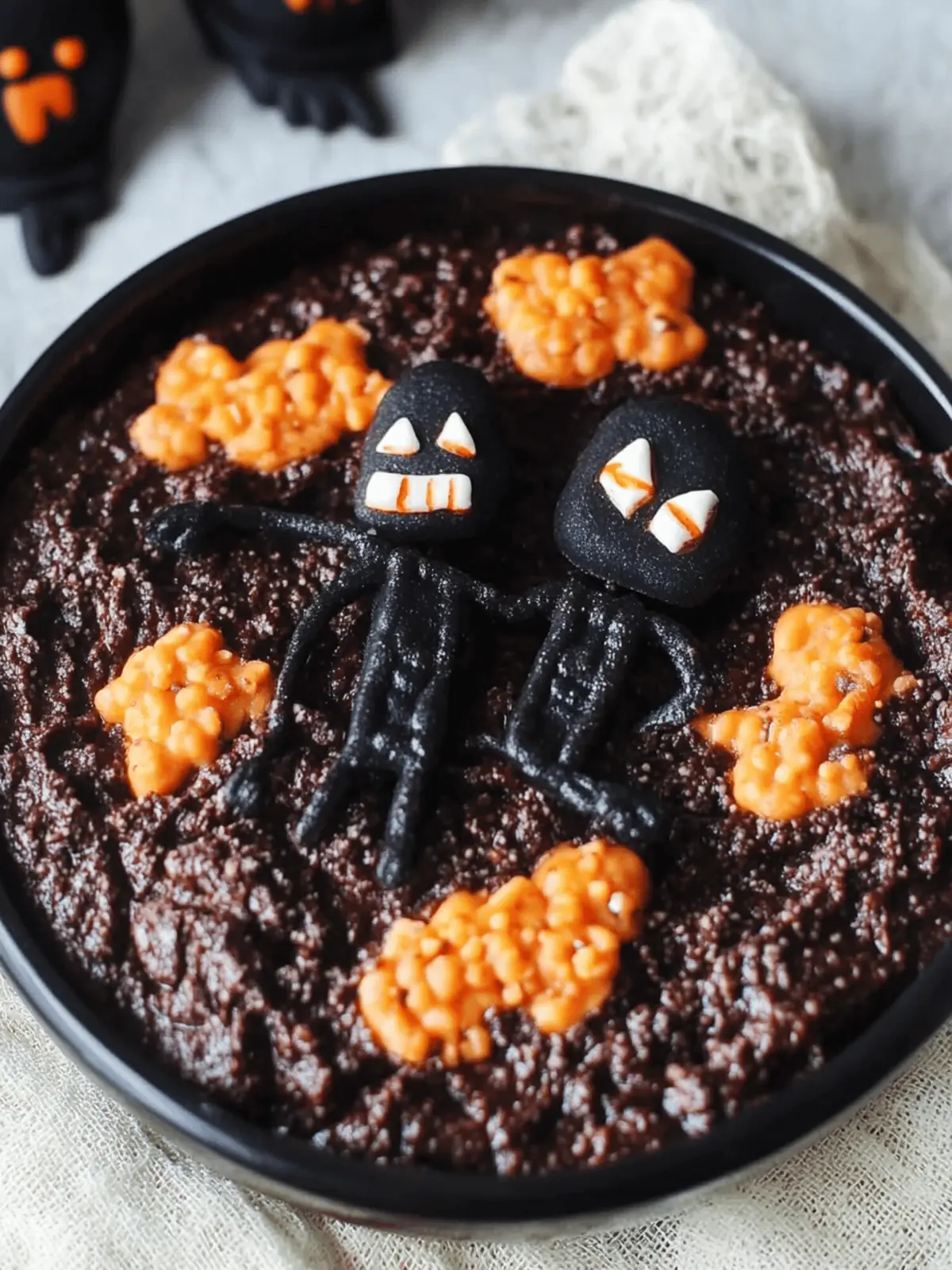 Graveyard Dip (Halloween Brownie Batter Dip)
