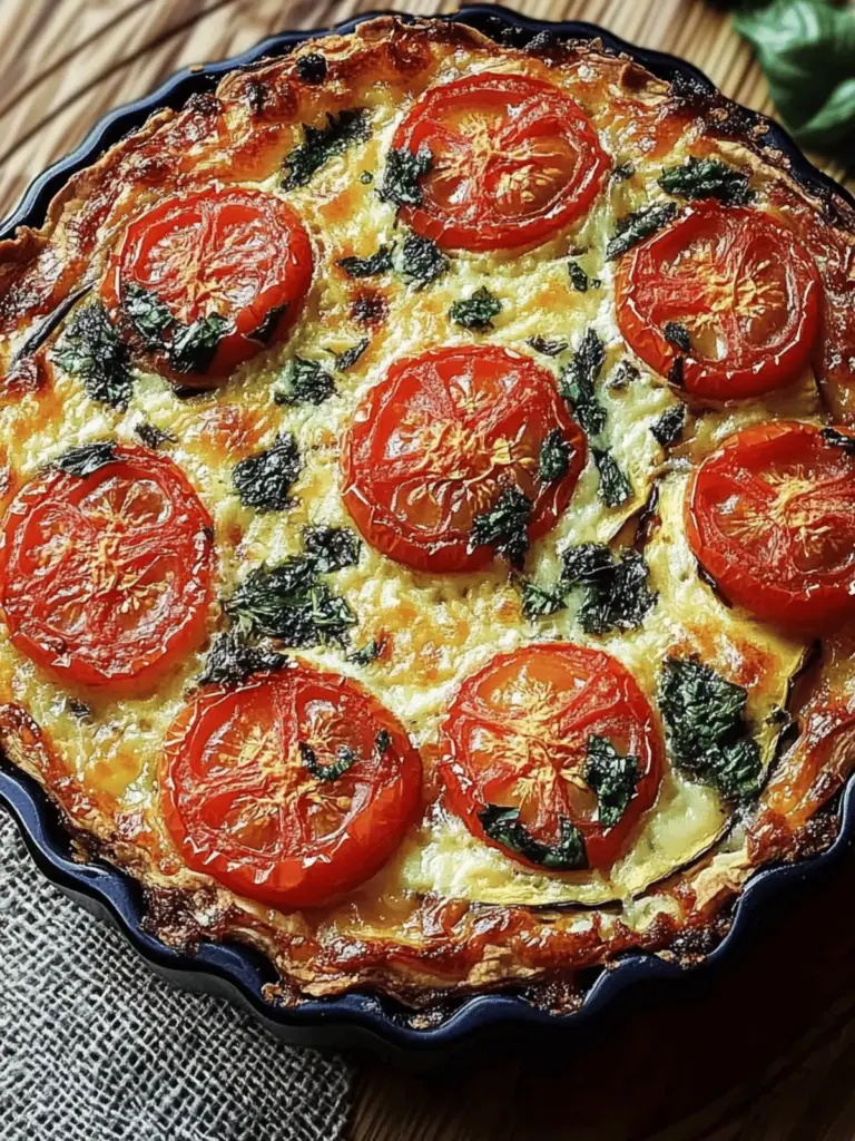 Summer Tomato and Eggplant Pie