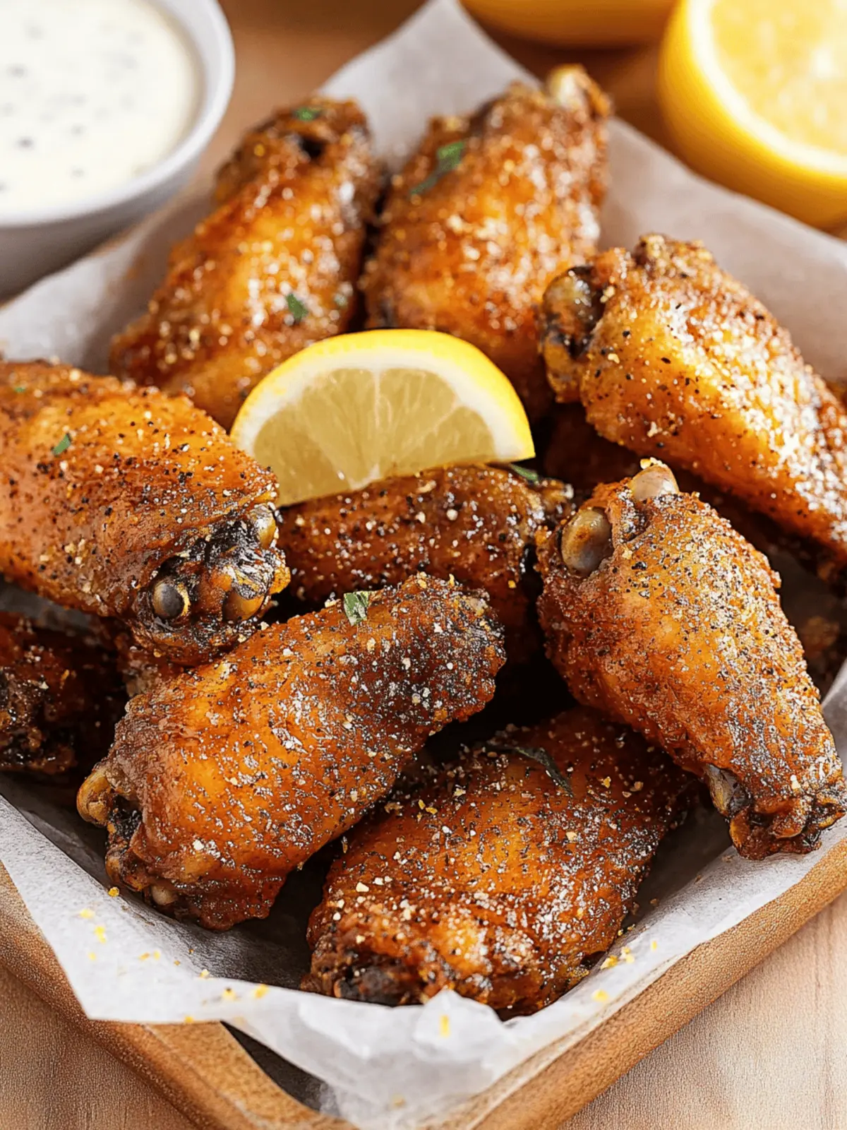Lemon Pepper Wings