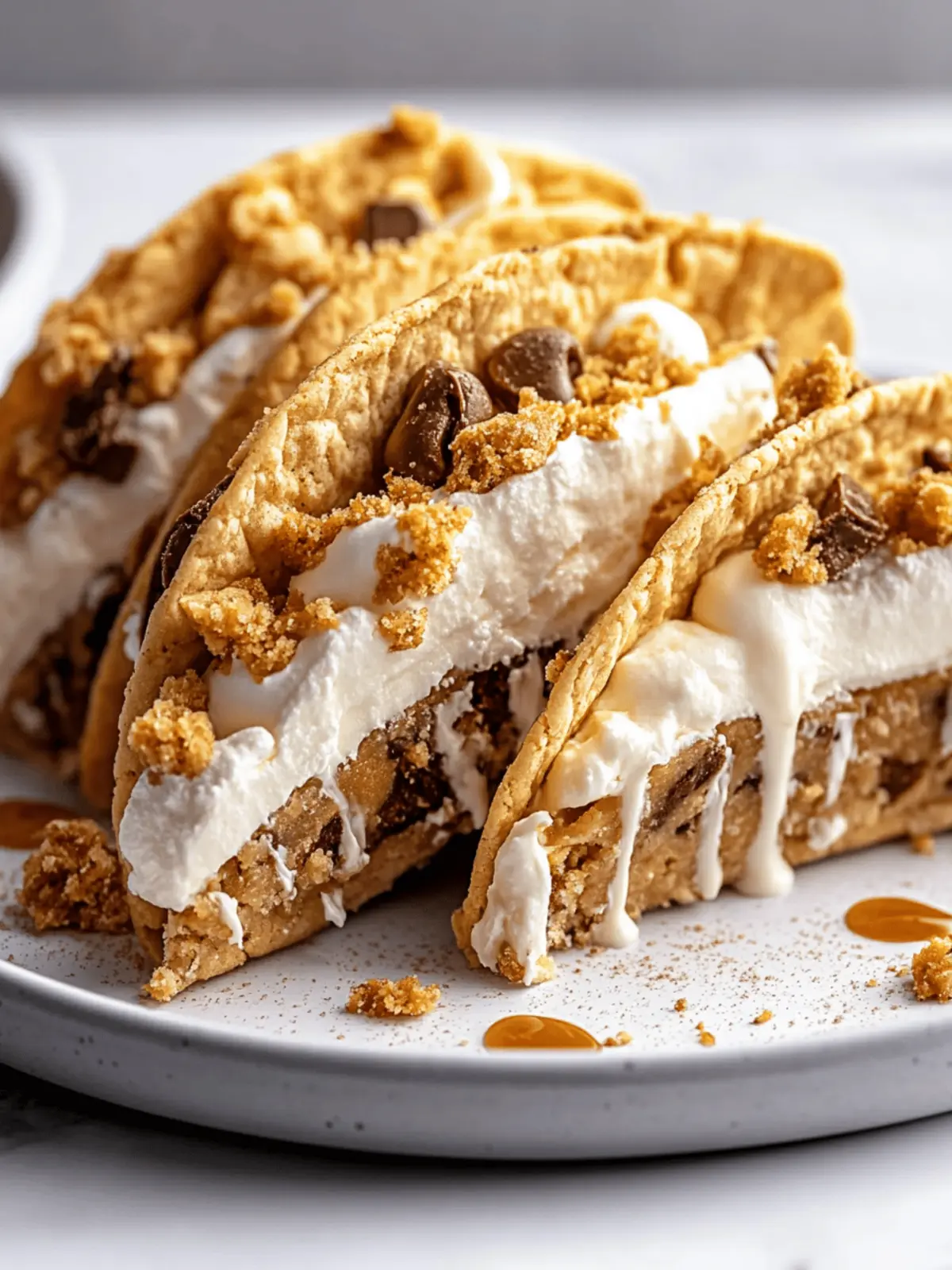 Cheesecake Cookie Dough Tacos