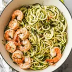 Garlic Shrimp And Zucchini Noodles