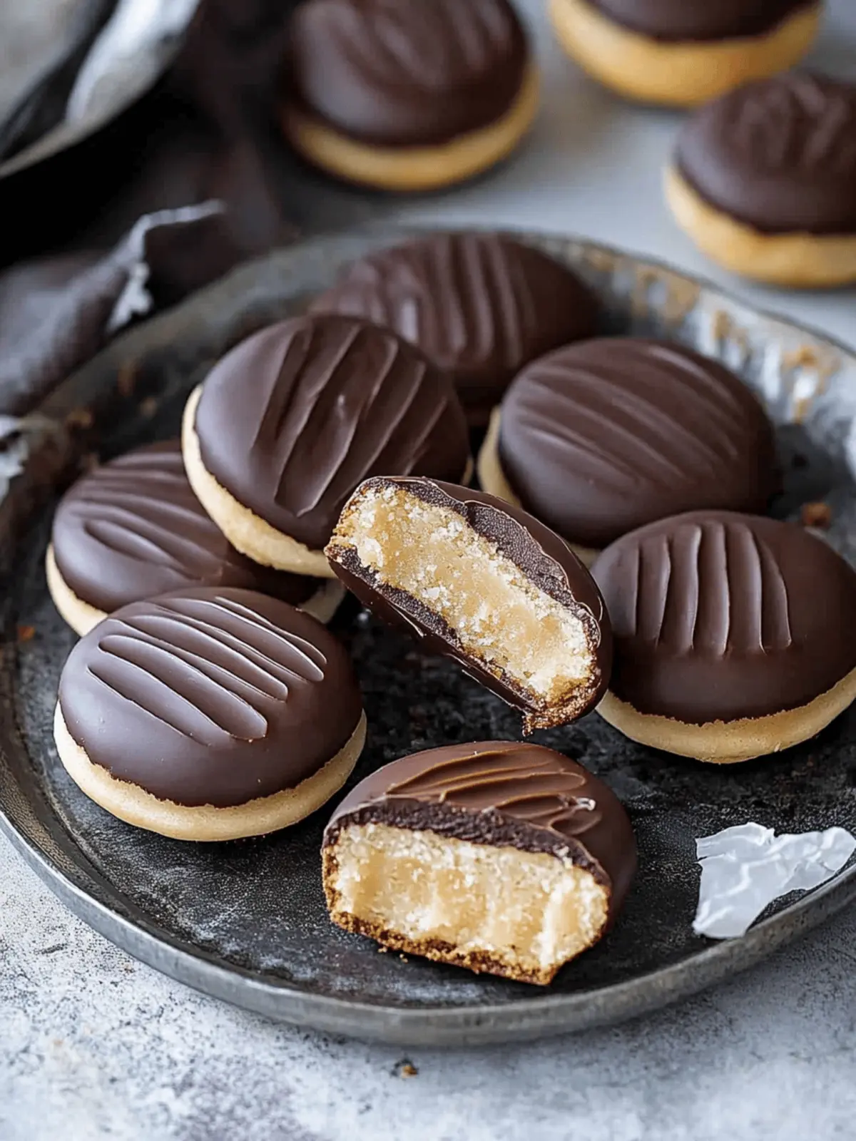 Vegan Jaffa Cakes