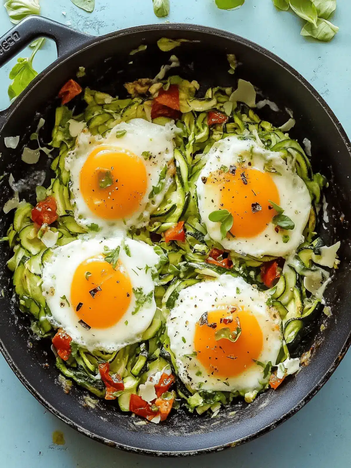 Zucchini Breakfast Skillet