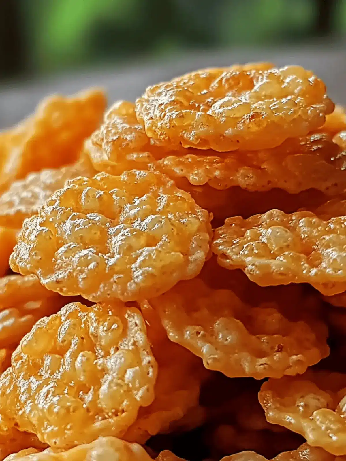 Rice Krispie Cheddar Crackers