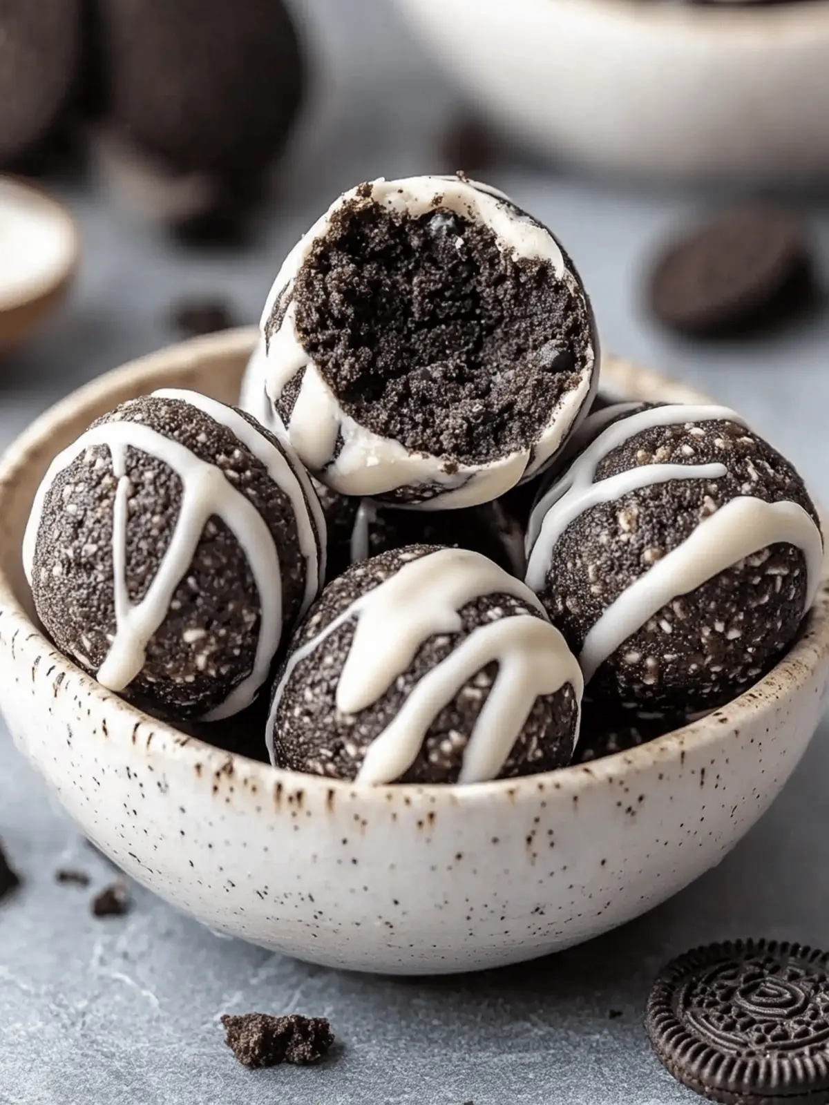 Oreo Protein Balls