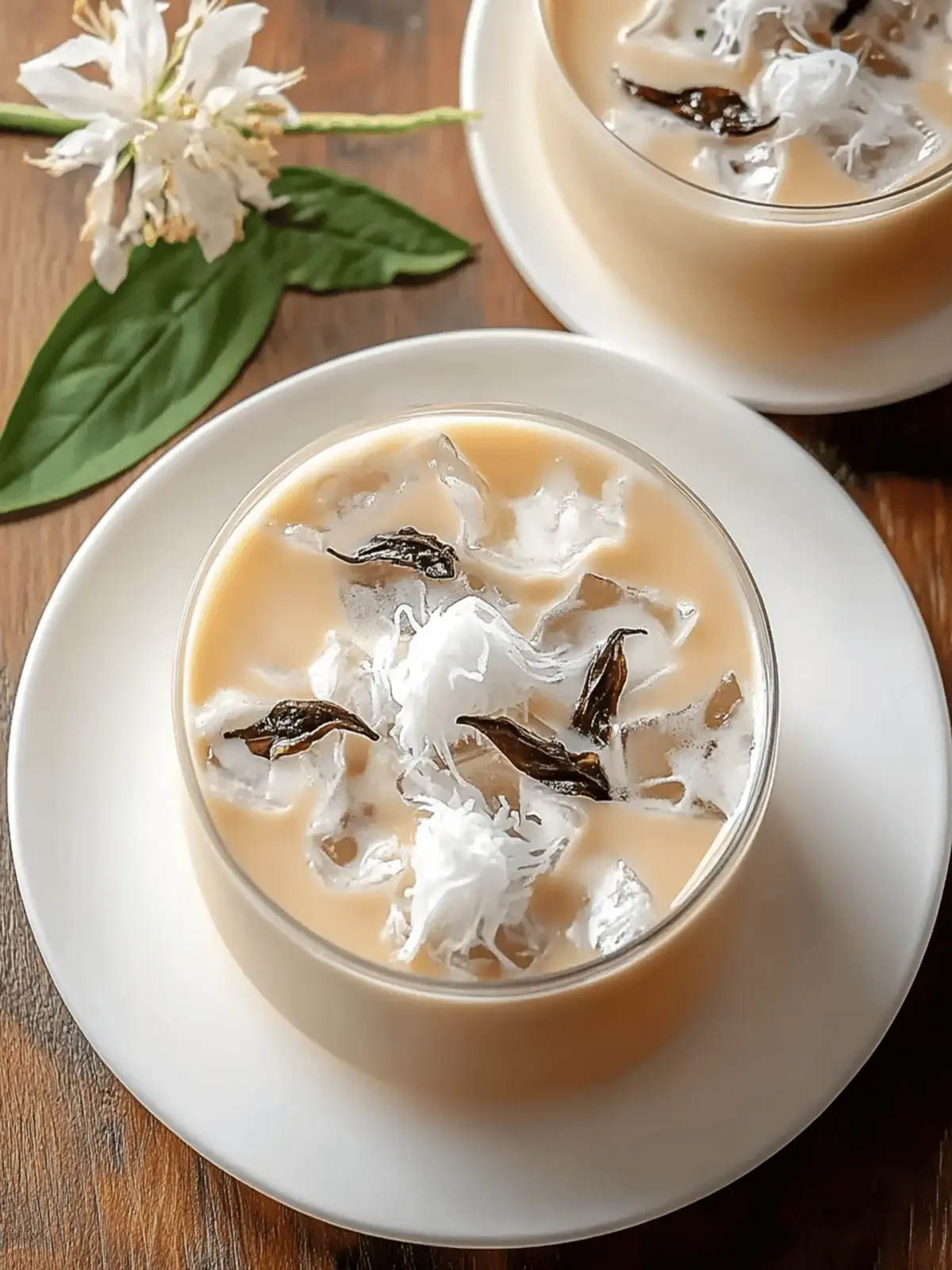 Vanilla Jasmine Milk Tea