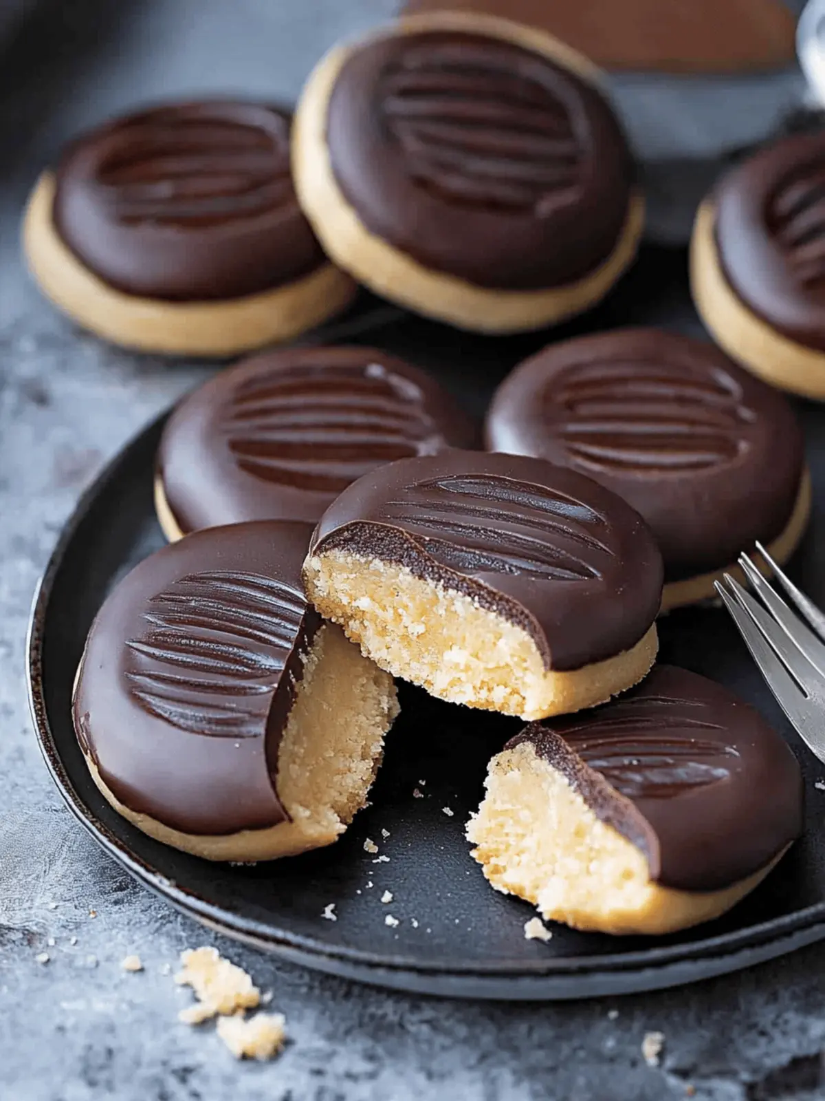 Vegan Jaffa Cakes