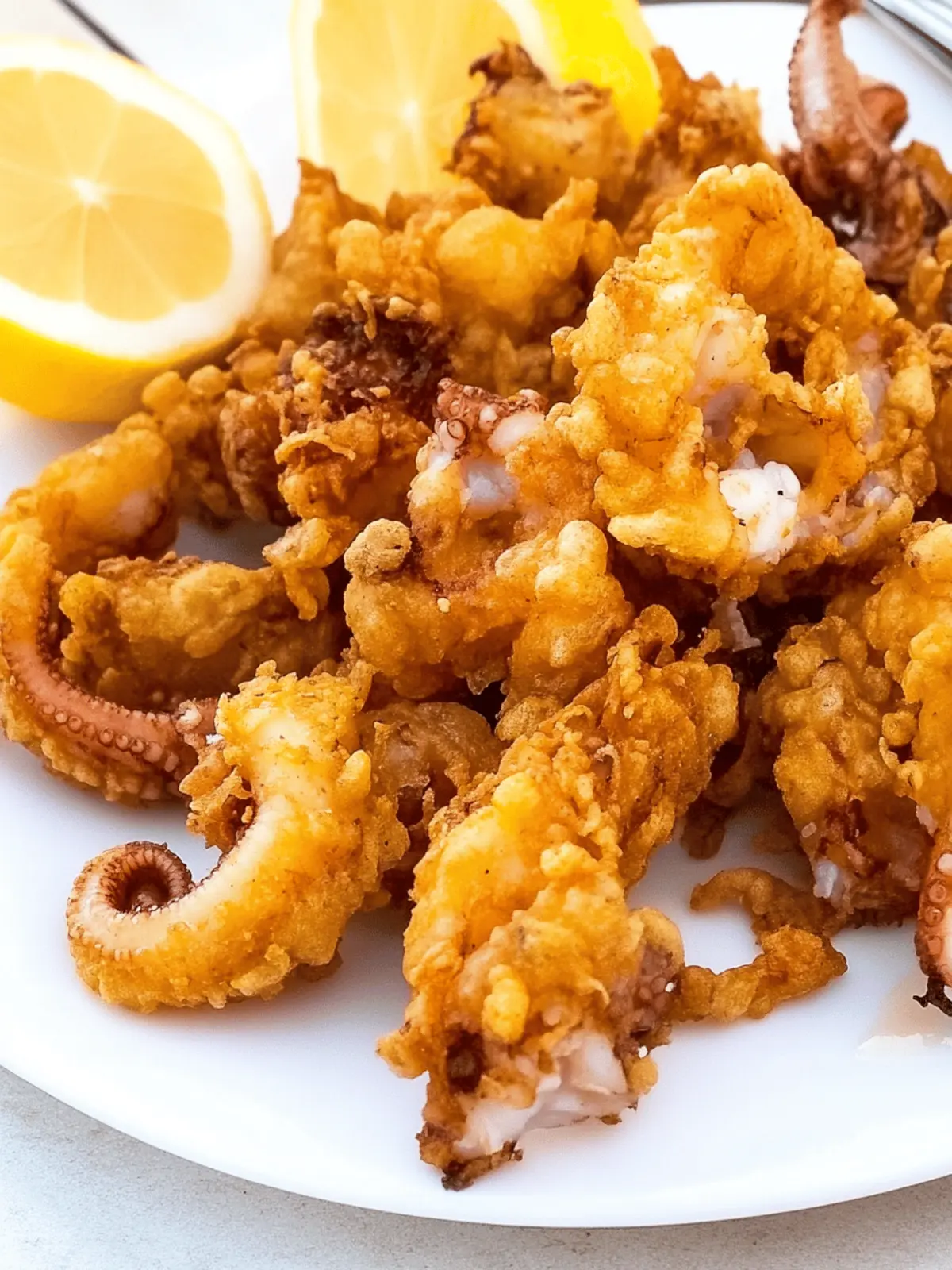 Crispy Fried Baby Octopus