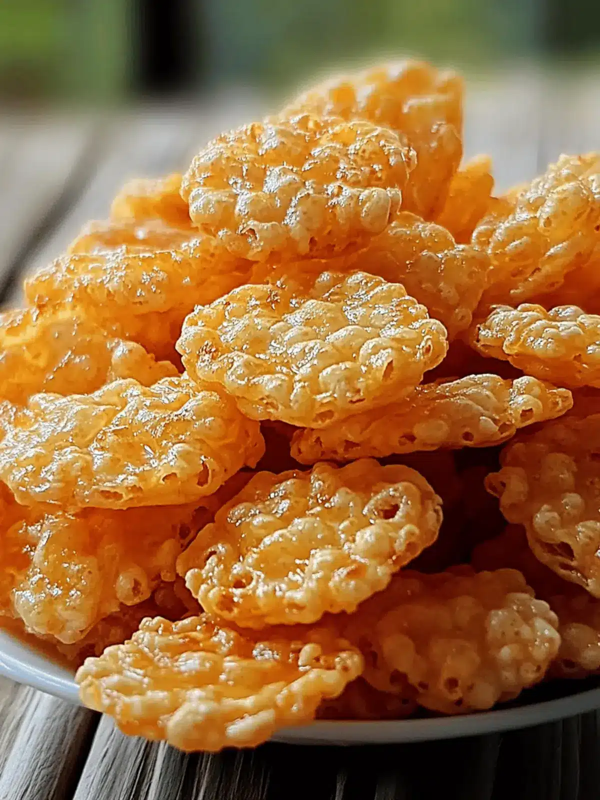 Rice Krispie Cheddar Crackers