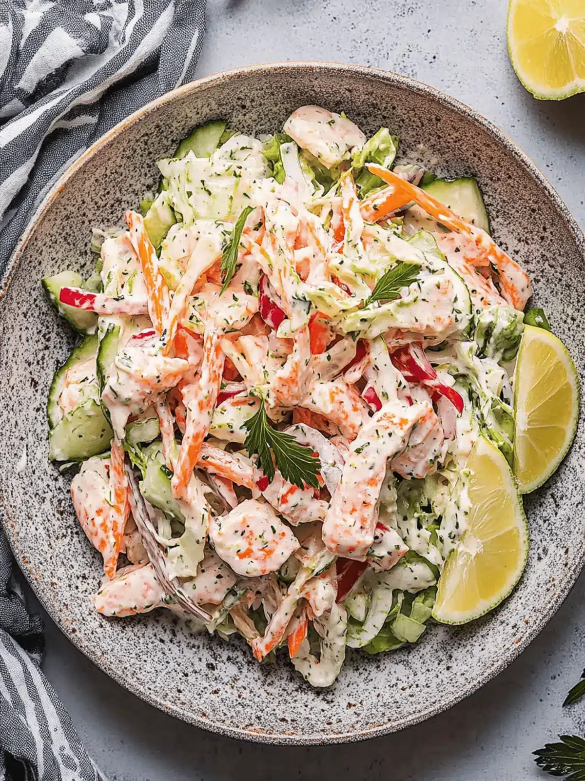 Surimi Salad