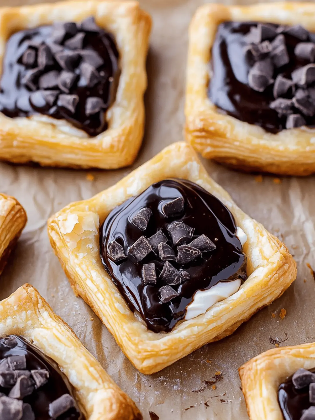 Chocolate Cream Cheese Danish