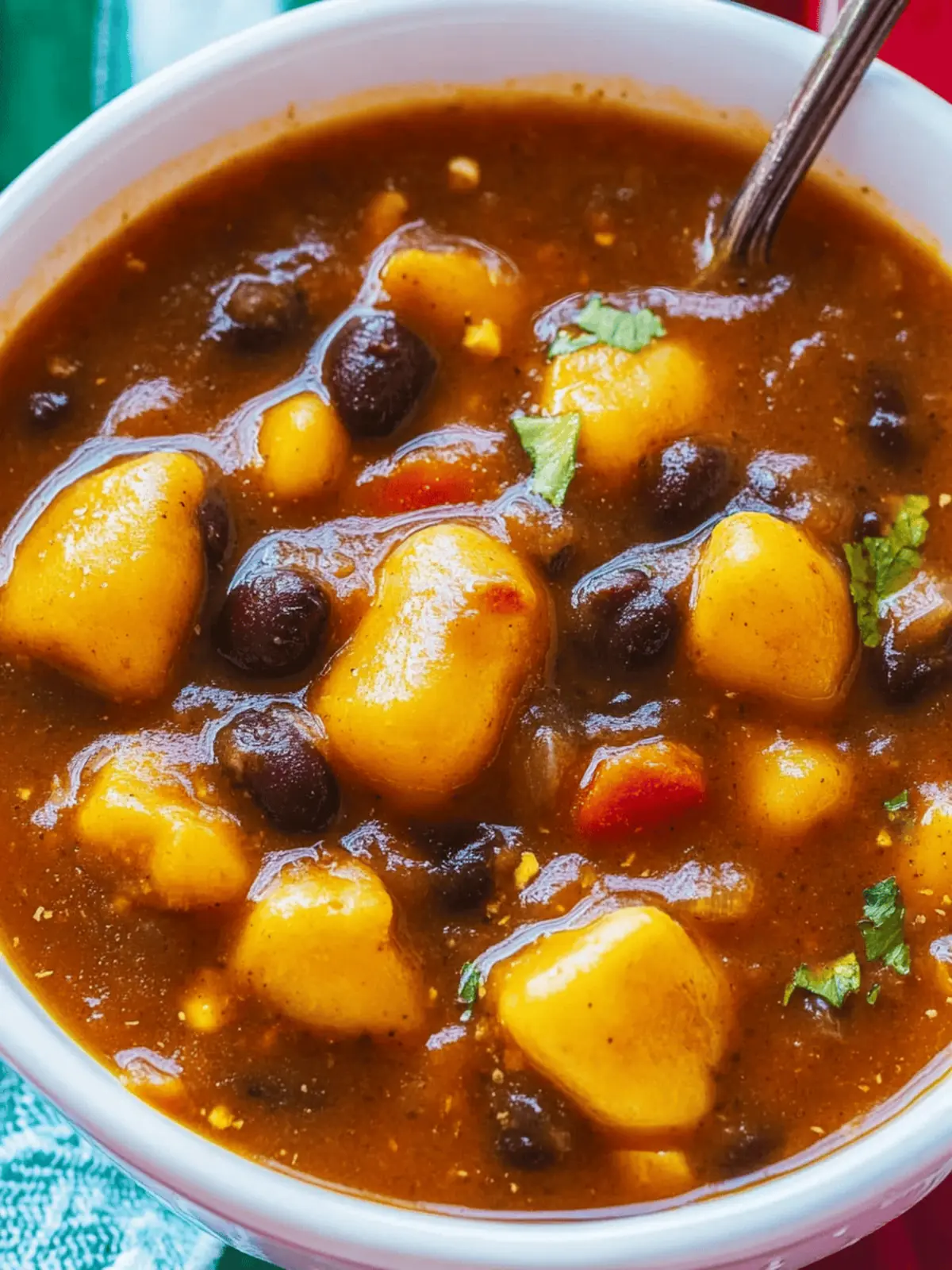 Tamale Soup With Black Beans
