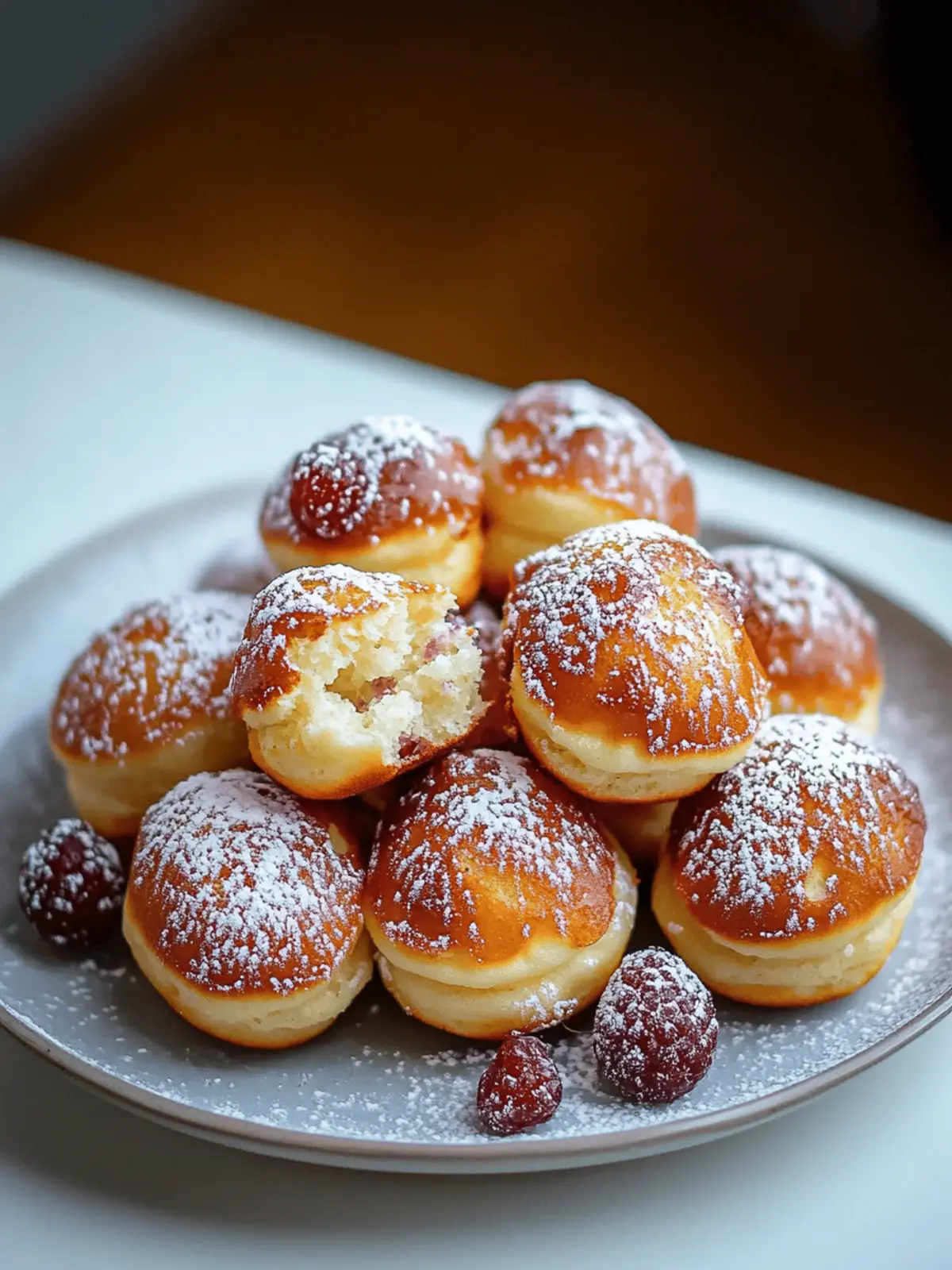 Breakfast Pancake Poppers