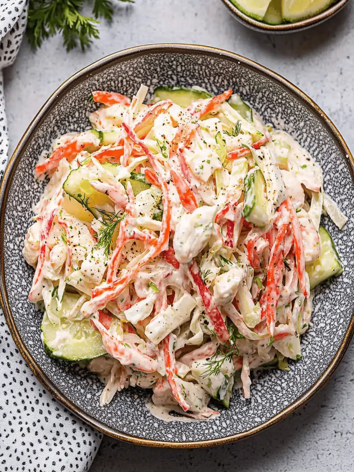 Surimi Salad