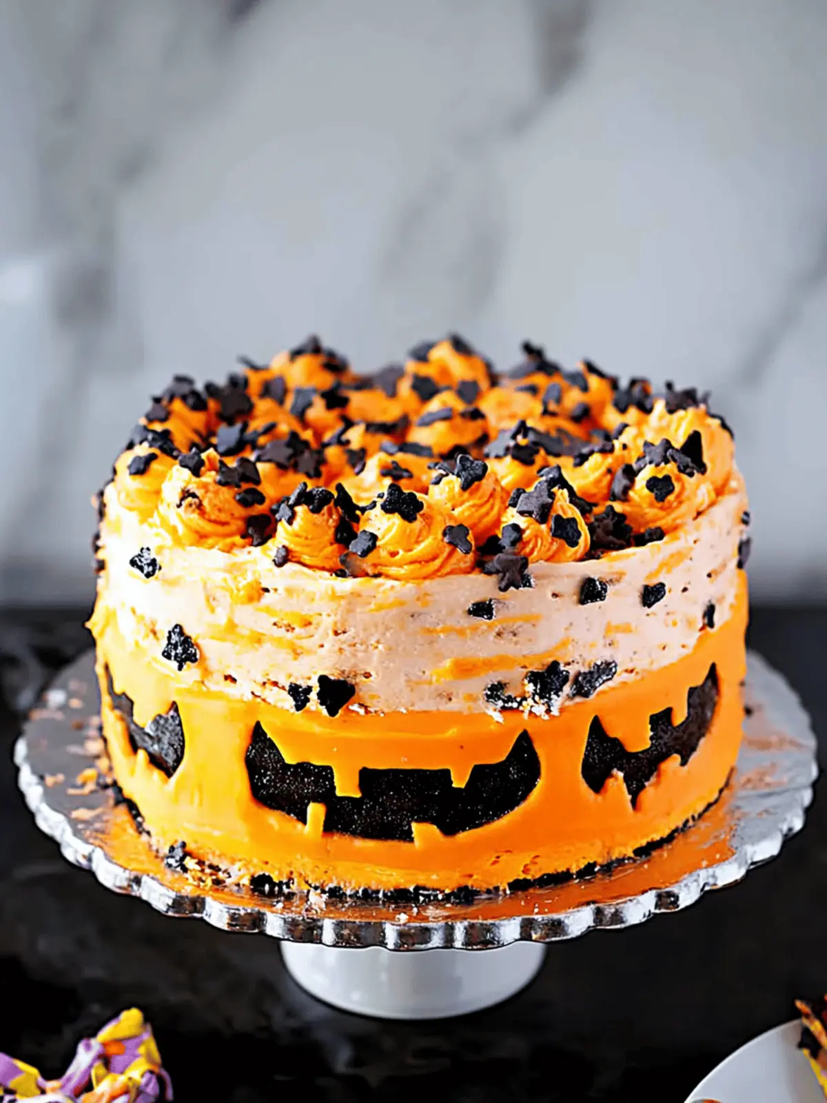 Halloween Icebox Cake