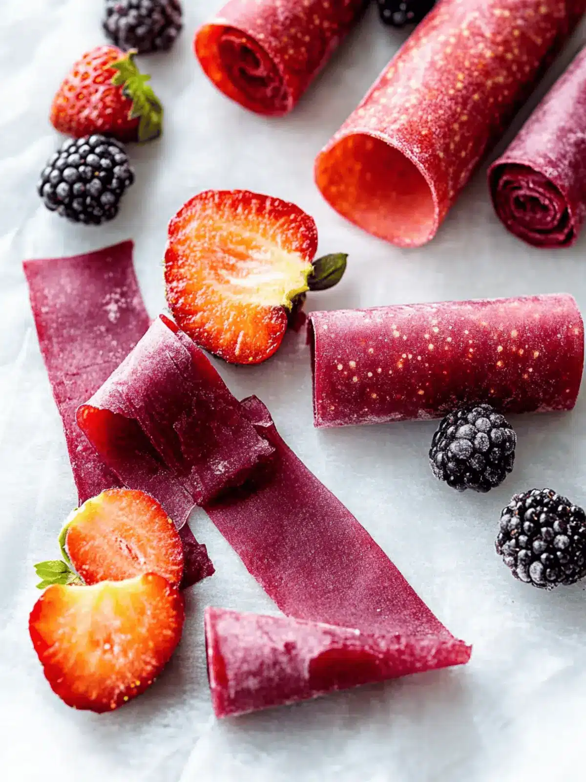 Homemade Fruit Roll-Ups
